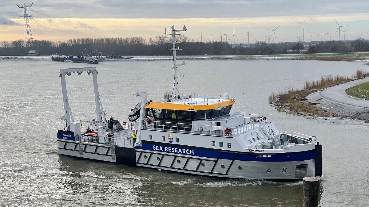 Wim Wolff: Advanced Coastal Research Boat Delivered to NIOZ